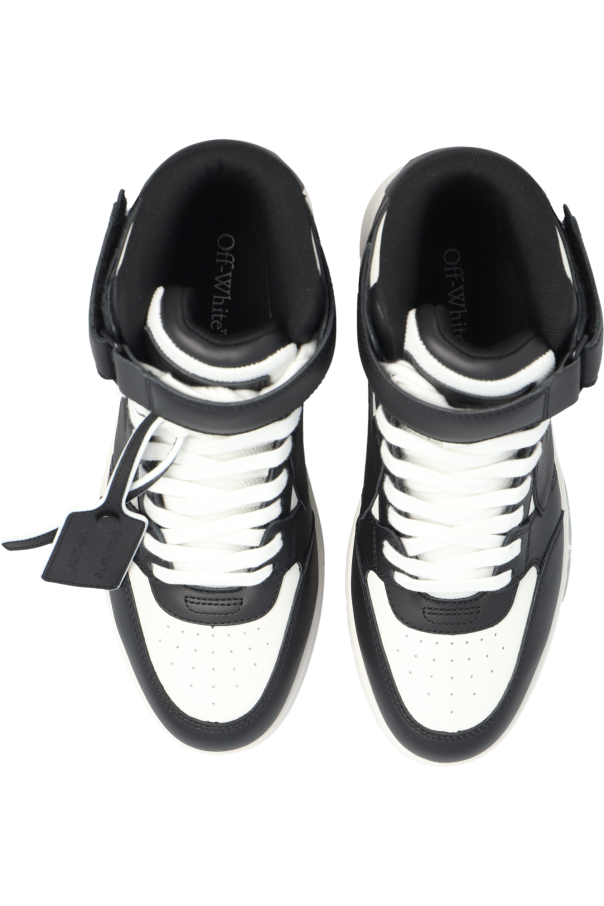 White 'Out Of Office' high - KAWS sneakers featuring his